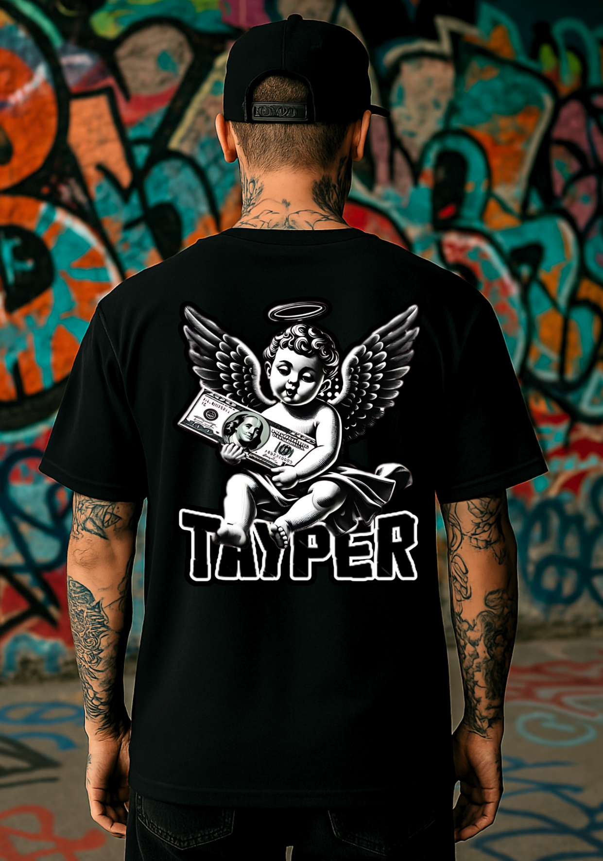 Camisa Tayper - Angel - Preta