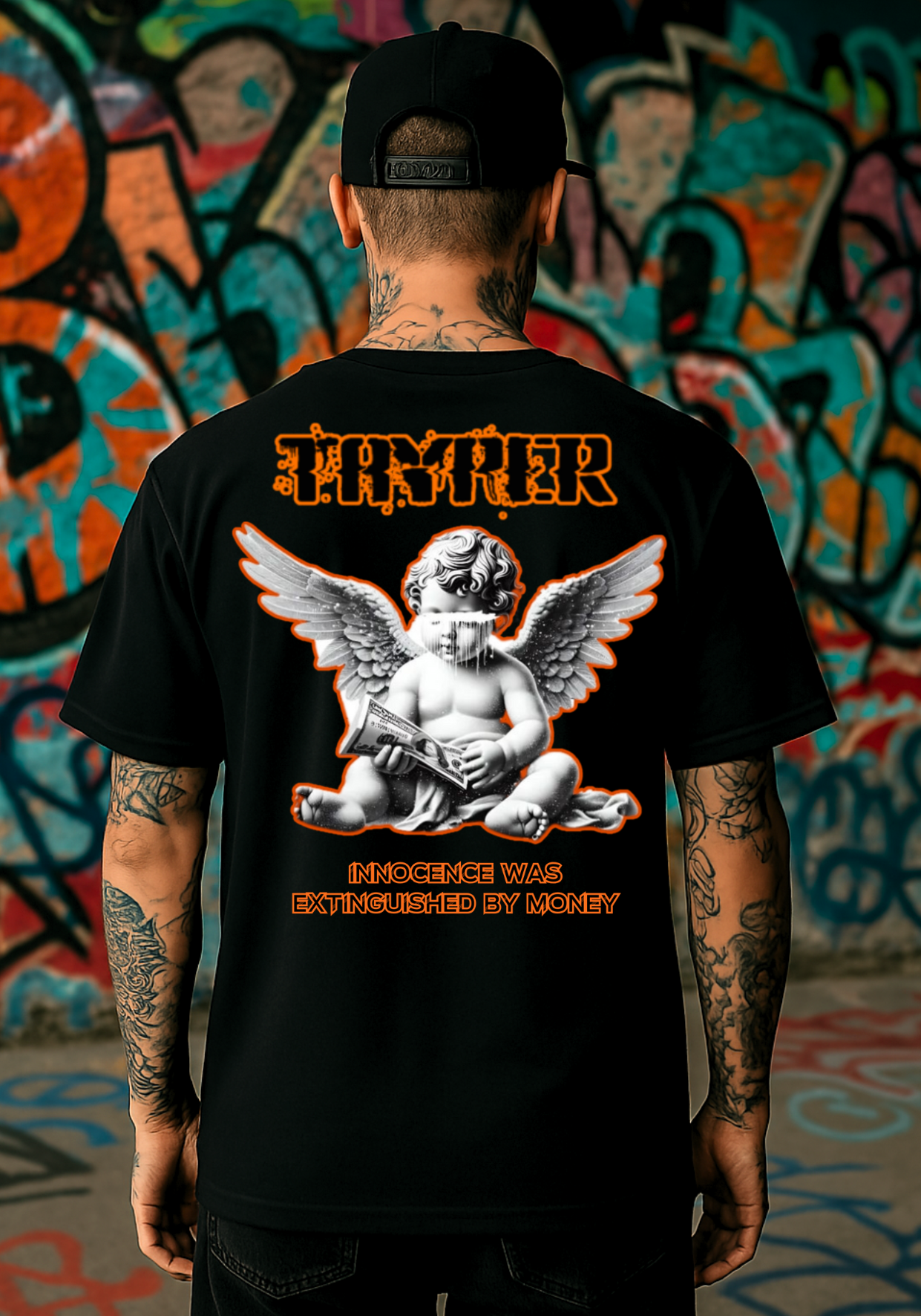 Camisa Tayper - Inocência Extinta - Preta