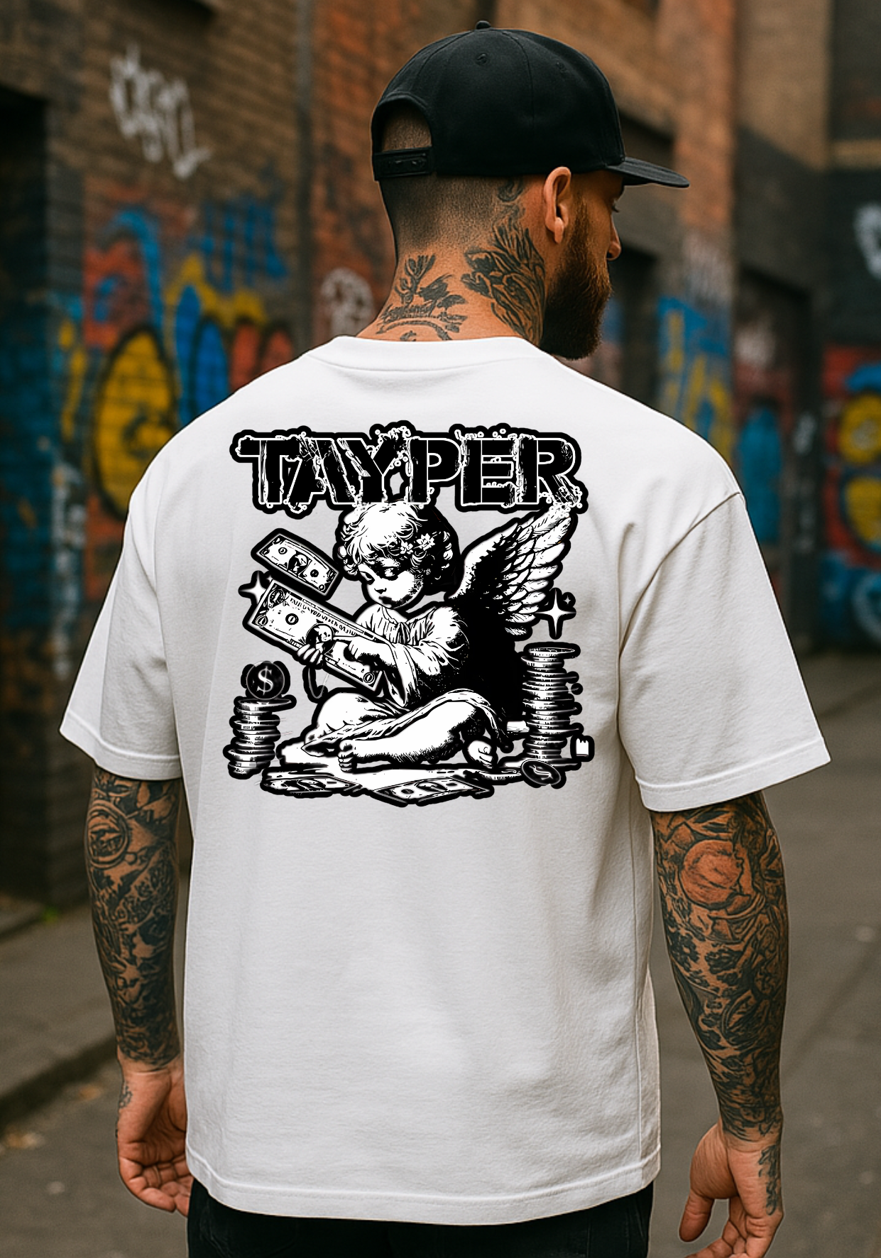 Camisa Tayper - Love Of Money - Branca
