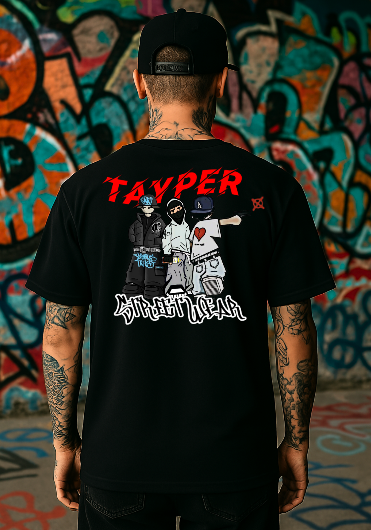 Camisa Tayper - Street Gang - Preta