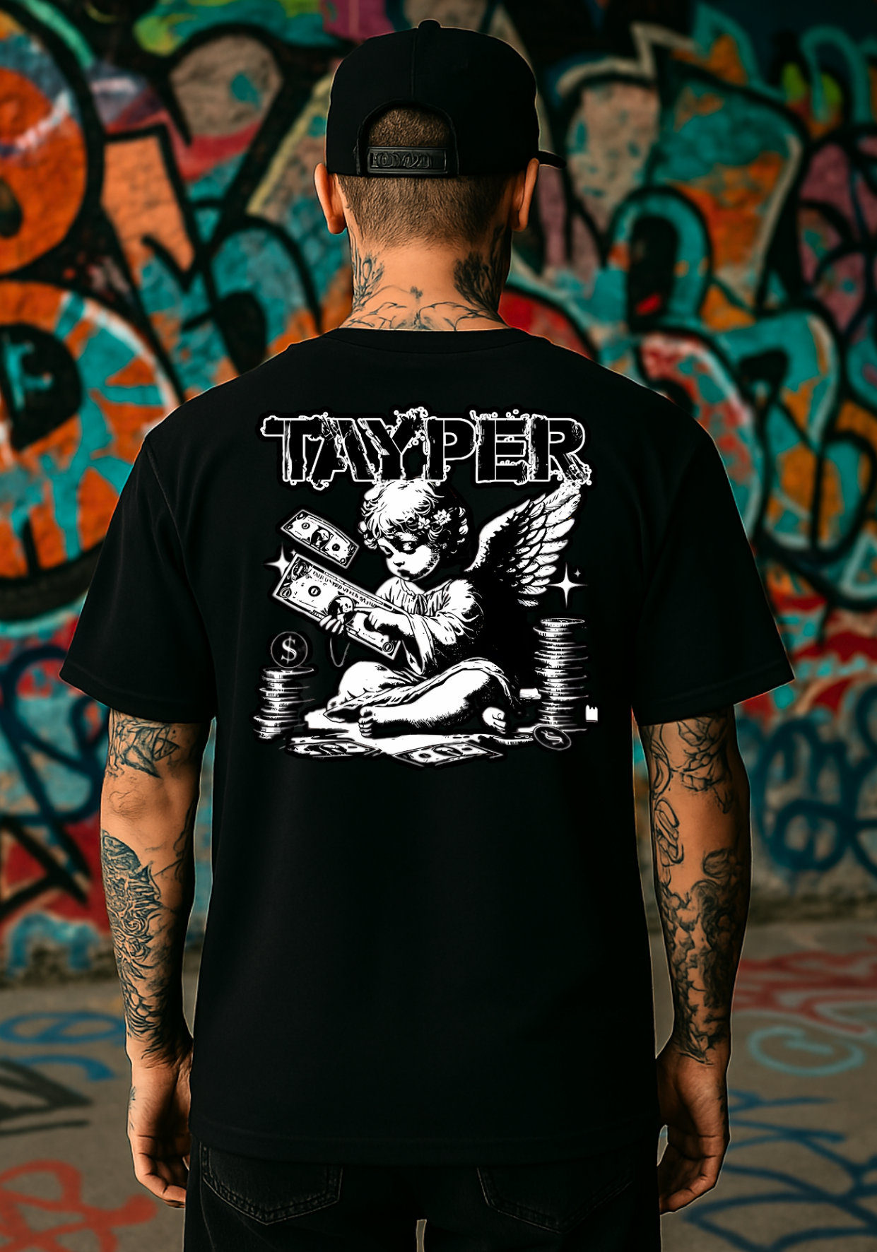Camisa Tayper - Love Of Money - Preta