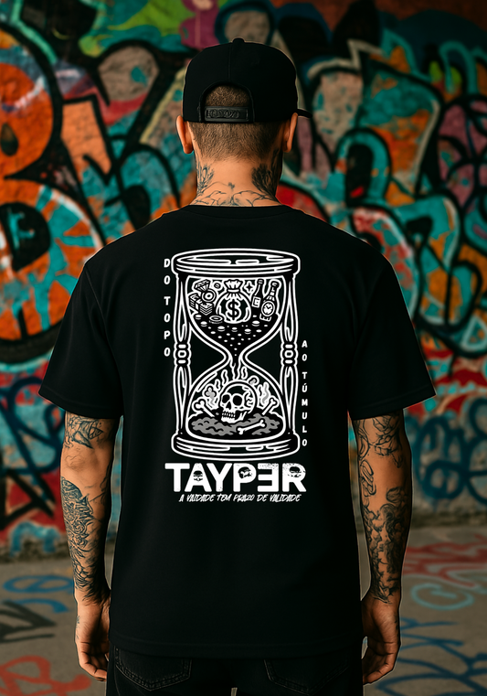 Camisa Tayper - Ampulheta - Preta