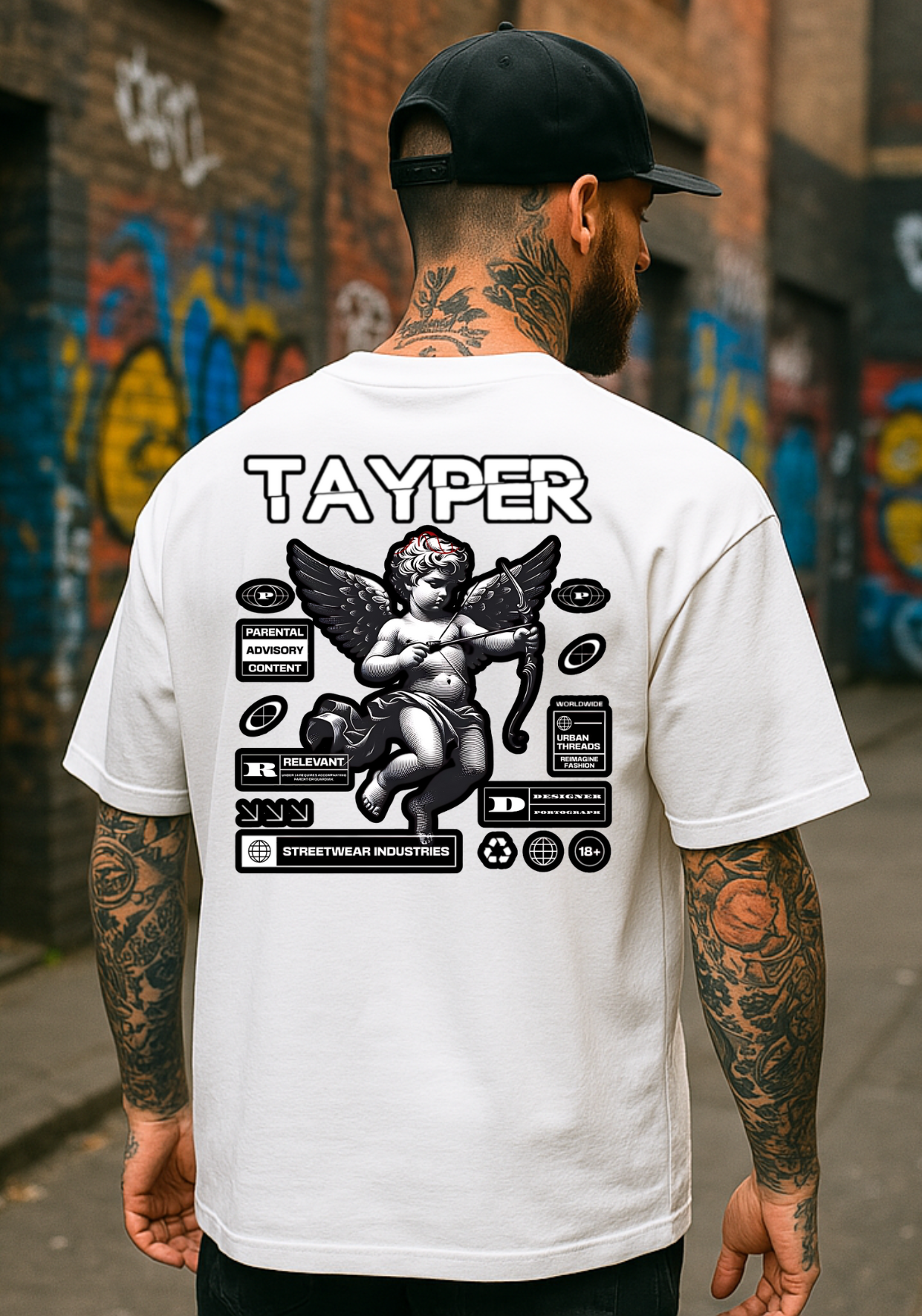 Camisa Tayper - Celestial Warrior - Branca