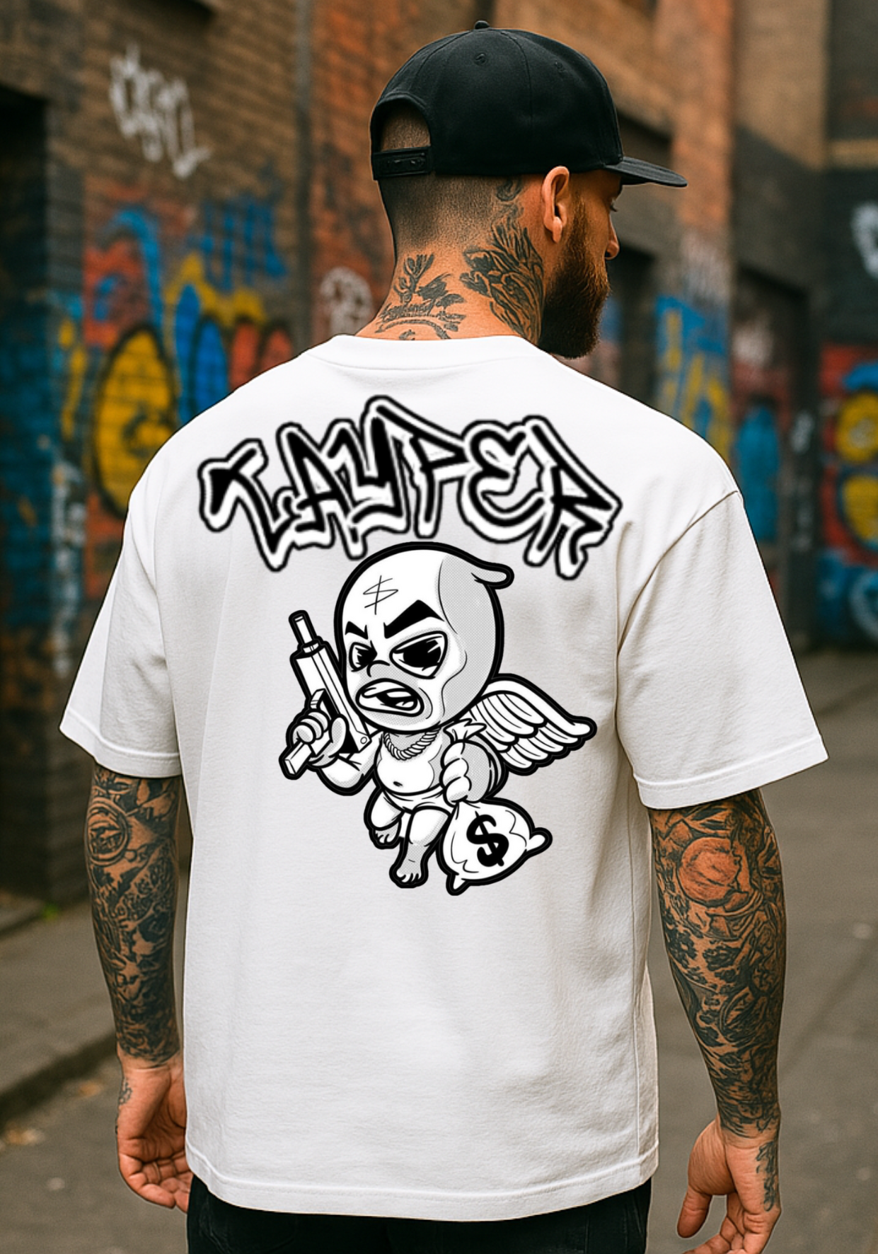 Camisa Tayper - Bad Angel - Branca